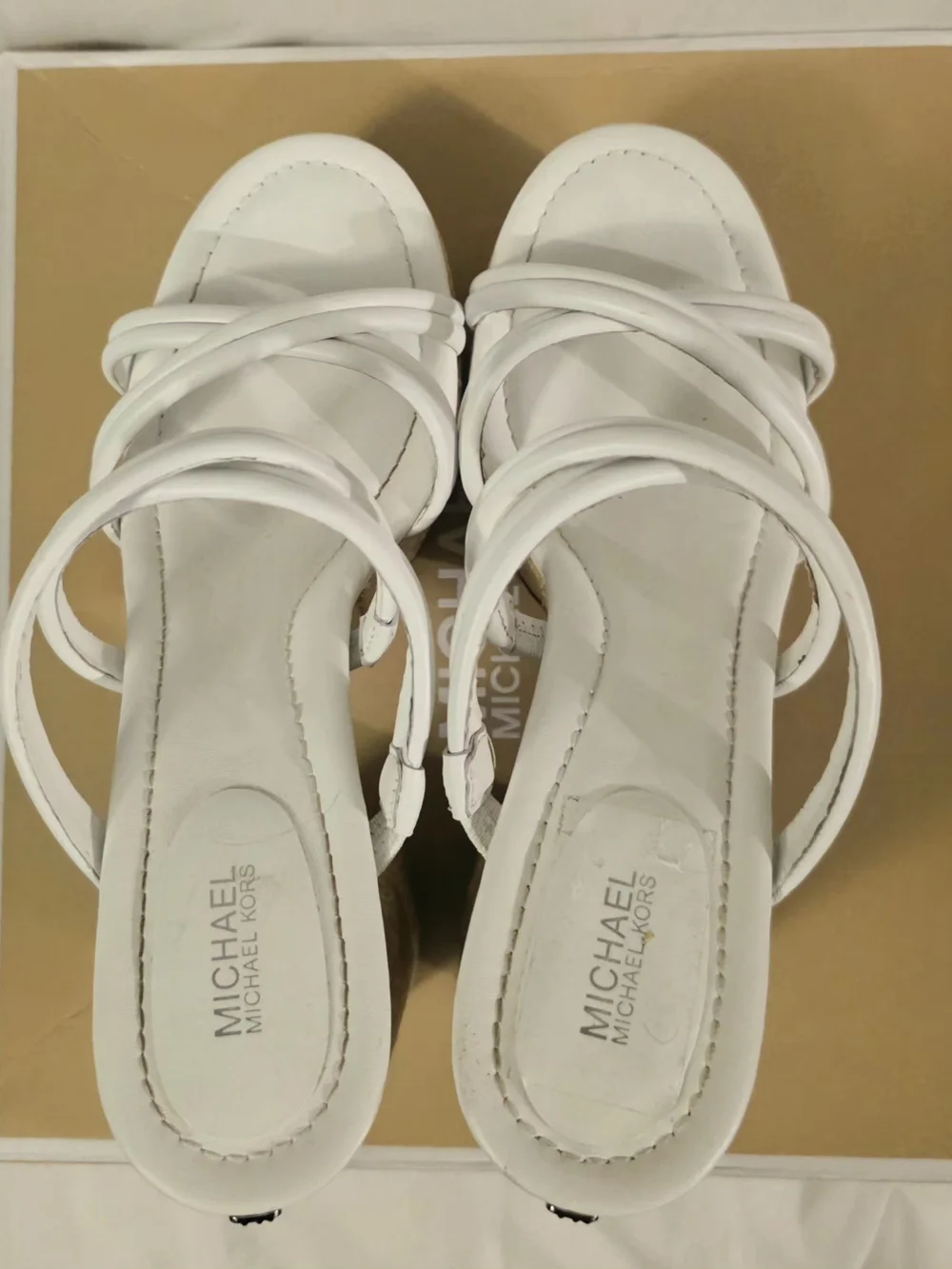 ✨ LIKE NEW ✨ Michael Kors Corrine Platform Sandals 9.5M